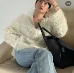 CLANE W FACE FRINGE TOPS サイズ1