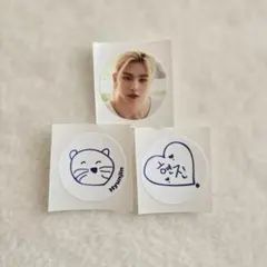 StrayKids シーグリ ステッカー ヒョンジン 3枚セット
