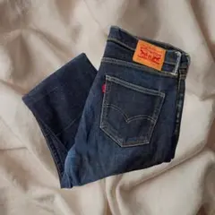 Levi's 511 ストレートデニム W34 L32 濃紺 フェード アメカジ