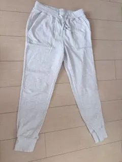 スウェットパンツ ジョガーパンツ ナチュラル　GU