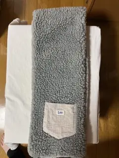 Lee ボア マフラー グレー