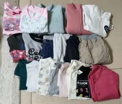 子ども服まとめ売り　女の子　18点セット　ほぼ130cm