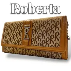 Roberta di Camerino ブラウン レディース 長財布 7624のサムネイル