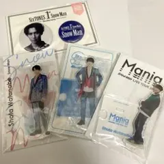 Snow Man 渡辺翔太 アクリルスタンド 缶バッジ