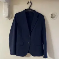【新品同様】ユニクロ 感動ジャケット ネイビー Sサイズ