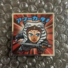 4 スターウォーズ ビックリマンシール No.4 アソーカ・タノ