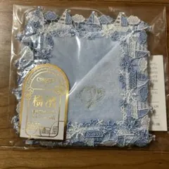 【新品】近沢レース店 横浜本店限定　タオルハンカチ 水色　ヨット　マリーンのサムネイル