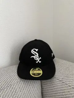 New Era 59FIFTY ブラック Sox キャップ※値下げしました