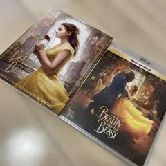 映画 実写版 美女と野獣 MovieNEX 2枚組DVD Blu-ray 美品