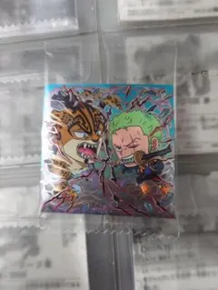 ワンピース大海賊シールウエハース　LOG13　ゾロVSルッチ　エッグヘッド　SP