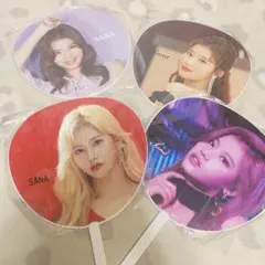 TWICE サナ　うちわ 4枚セット