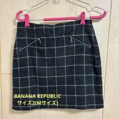 BANANA REPUBLIC チェック柄タイトスカート