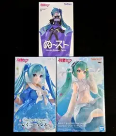 初音ミク フィギュア 3種セット - メルカリ