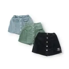 在庫ラスト by LOVEiT バイラビット フロント釦スカパン 120cm