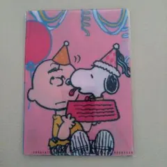 スヌーピータウン　クリアファイル　A6 3枚セット　スヌーピー誕生祭2025