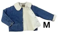 【希少】　デニムボアジャケット　デニム　ボア　ジャケット　ボアジャケット　M