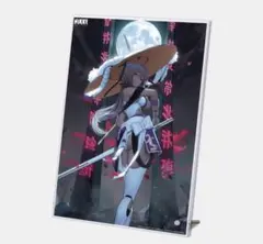 勝利の女神NIKKE TSUTAYA 墨絵　キラ箔アクリルプレート　レッドフード 勝利の女神NIKKE TSUTAYA 墨絵 キラ箔アクリルプレート レッドフード