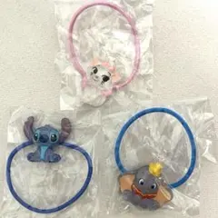 ディズニーキャラクター twinkle ゴム 3個セット