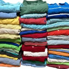 ラルフローレン オーバーサイズ ポロシャツ 50着 まとめ売り ボーダー 鹿の子