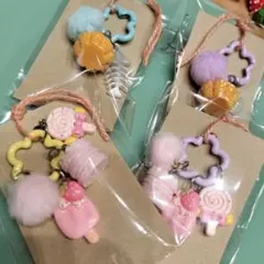 スイーツ　ジャラキー 4点セット ハンドメイド