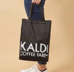 KALDI カルディ 保冷バッグ ブラックのサムネイル