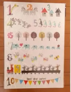 数字 知育 ウォールステッカー 子供部屋