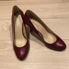 【ヤマッキー様専用】NINE WEST バーガンディ ハイヒールのサムネイル