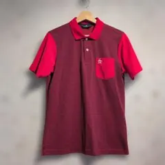 Munsingwear マンシングウェア ポロシャツ レッド系 Mサイズのサムネイル