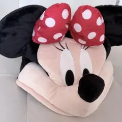 ミニーマウス 耳付きぬいぐるみ帽子