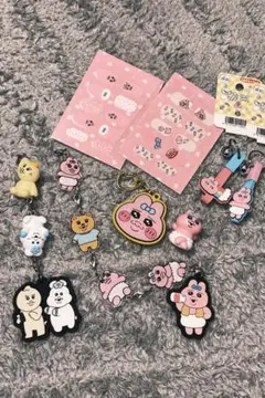 おぱんちゅうさぎ アクリルキーホルダー ネイルシール