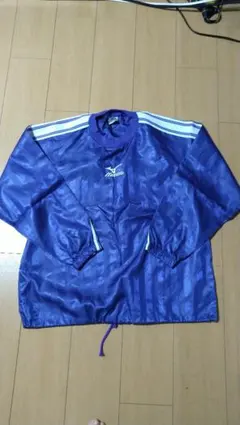 Mizuno 青 ウィンドブレーカー M