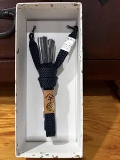 未使用】絹表具紐 養老三色交り打 松印 中 30m 5束セット 掛け軸 紐