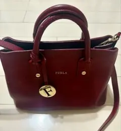FURLA フルラ 2way ショルダーバッグ ボルドー