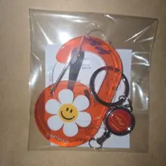 594 Wiggle Wiggle カラビナ リール付き キーホルダー