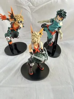 僕のヒーローアカデミア 爆豪勝己 緑谷出久 フィギュアセット