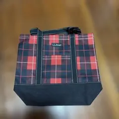 L.L.Bean トートバッグ レッド・ブラック・チェック