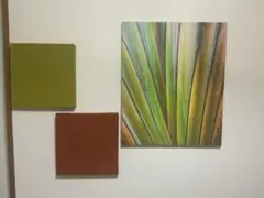 アジアンアートパネル&ファブリックパネル2点