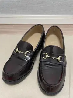 HARUTA ヒール付きビットローファー 23.5cm