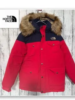 ノースフェイス　ダウンジャケット　プロヒート　ドライベント　レッド　キッズ130