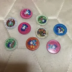 昭和レトロ 牛乳キャップ ミルクキャップ メンコ めんこ 当時物