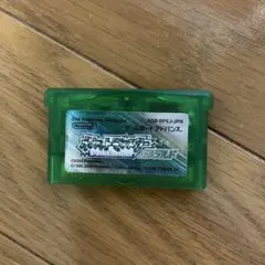 ポケットモンスター エメラルド グリーンカートリッジ