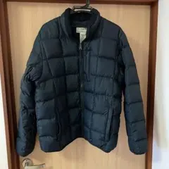 L.L.Bean ブラック メンズダウンジャケット Mサイズ ユーズド品