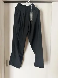 ブラック ガウチョパンツ Lサイズ