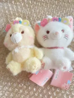 ディズニー ミルキーボア 花かんむり マスコット マリー ミス・バニー