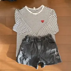 ロンT ＆ショートパンツ