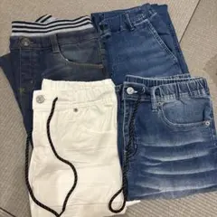 デニムパンツ4点セット160cm