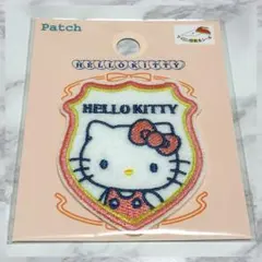 【新品未開封】サンリオ　Sanrio　エンブレムワッペン　ハローキティ
