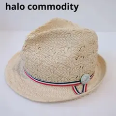 halo commodity 　麦わらハット　トリコロール　サマー