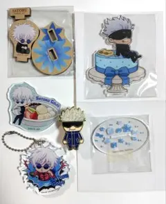 呪術廻戦　五条　すい〜つけーき　アクリルスタンド