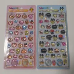 【正規品】たまごっち（まめっち、めめっち） ボンボンドロップ シール 2枚セット